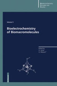 cover of the book Bioelectrochemistry of Biomacromolecules