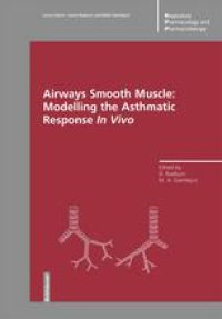 cover of the book Airways Smooth Muscle: Modelling the Asthmatic Response In Vivo