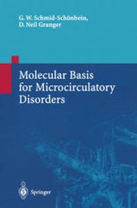 cover of the book Molecular Basis for Microcirculatory Disorders