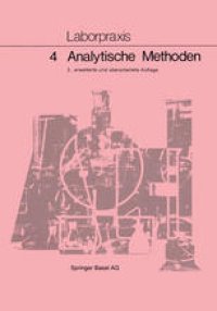 cover of the book Laborpraxis: 4 Analytische Methoden