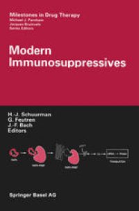 cover of the book Modern Immunosuppressives