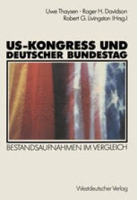 cover of the book US-Kongreß und Deutscher Bundestag: Bestandsaufnahmen im Vergleich