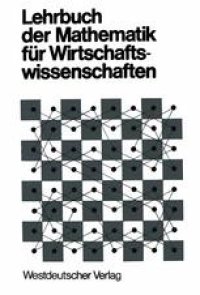 cover of the book Lehrbuch der Mathematik für Wirtschaftswissenschaften