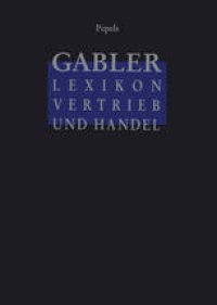 cover of the book Gabler Lexikon Vertrieb und Handel