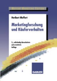 cover of the book Marketingforschung und Käuferverhalten