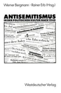 cover of the book Antisemitismus in der politischen Kultur nach 1945