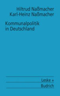 cover of the book Kommunalpolitik in Deutschland