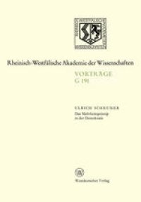 cover of the book Geisteswissenschaften: Vorträge.G 191