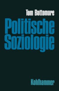 cover of the book Politische Soziologie