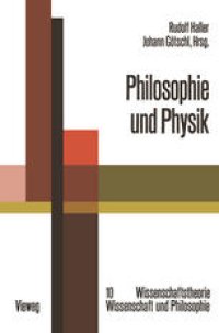 cover of the book Philosophie und Physik