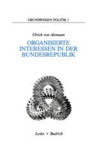 cover of the book Organisierte Interessen in der Bundesrepublik