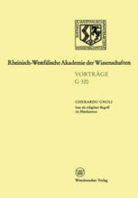 cover of the book Geisteswissenschaften: Vorträge · G320