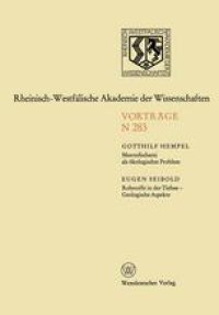 cover of the book Meeresfischerei als ökologisches Problem: Rohstoffe in der Tiefsee — Geologische Aspekte