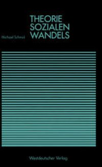 cover of the book Theorie sozialen Wandels