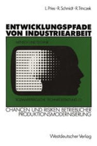 cover of the book Entwicklungspfade von Industriearbeit: Chancen und Risiken betrieblicher Produktionsmodernisierung