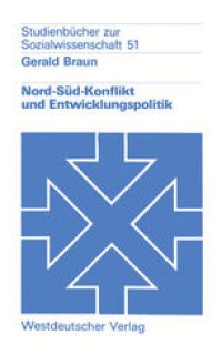 cover of the book Nord-Süd-Konflikt und Entwicklungspolitik: Eine Einführung