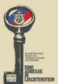 cover of the book Eine Adresse in Liechtenstein: Finanzdrehscheibe und Steuerparadies