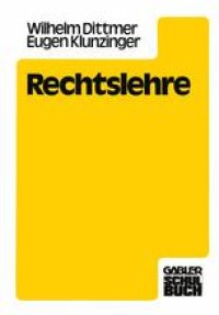 cover of the book Rechtslehre