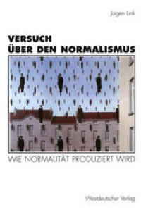 cover of the book Versuch über den Normalismus: Wie Normalität produziert wird