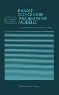 cover of the book Basale Soziologie: Theoretische Modelle