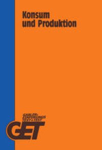 cover of the book Konsum und Produktion