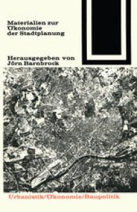 cover of the book Materialien zur Ökonomie der Stadtplanung