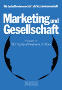 cover of the book Marketing und Gesellschaft