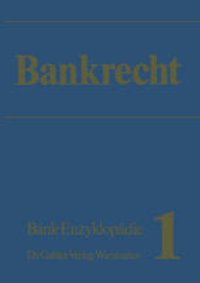 cover of the book Bankrecht