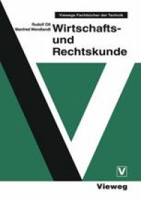 cover of the book Wirtschafts- und Rechtskunde