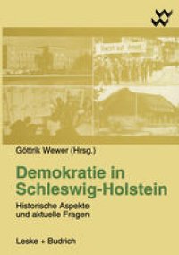 cover of the book Demokratie in Schleswig-Holstein: Historische Aspekte und aktuelle Fragen