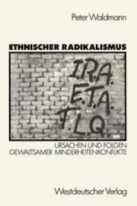 cover of the book Ethnischer Radikalismus: Ursachen und Folgen gewaltsamer Minderheitenkonflikte am Beispiel des Baskenlandes, Nordirlands und Quebecs