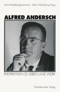 cover of the book Alfred Andersch: Perspektiven zu Leben und Werk