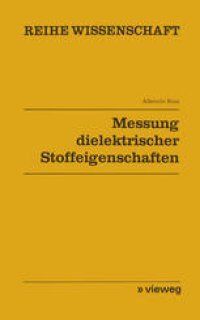 cover of the book Messung dielektrischer Stoffeigenschaften