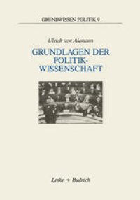 cover of the book Grundlagen der Politikwissenschaft: Ein Wegweiser