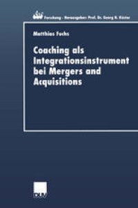 cover of the book Coaching als Integrationsinstrument bei Mergers and Acquisitions