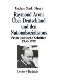 cover of the book Über Deutschland und den Nationalsozialismus: Frühe politische Schriften 1930–1939