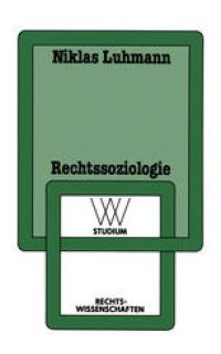 cover of the book Rechtssoziologie