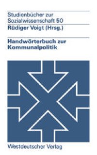 cover of the book Handwörterbuch zur Kommunalpolitik