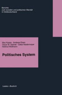 cover of the book Politisches System