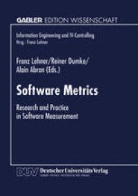 cover of the book Software Metrics: Research and Practice in Software Measurement