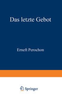 cover of the book Das letzte Gebot: Roman