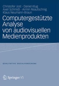 cover of the book Computergestützte Analyse von audiovisuellen Medienprodukten