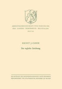 cover of the book Der englische Gerichtstag