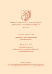 cover of the book Die Bedeutung von Thoriumreaktoren für die Kerntechnik