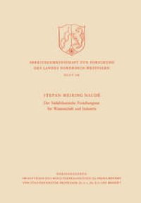 cover of the book Der Südafrikanische Forschungsrat für Wissenschaft und Industrie