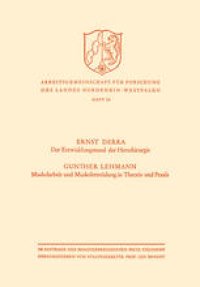 cover of the book Der Entwicklungsstand der Herzchirurgie / Muskelarbeit und Muskelermüdung in Theorie und Praxis