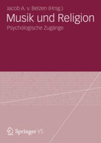 cover of the book Musik und Religion: Psychologische Zugänge