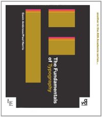 cover of the book Fundamentals of typography