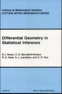 cover of the book Differential geometry in statistical inference