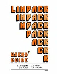 cover of the book LINPACK: users' guide